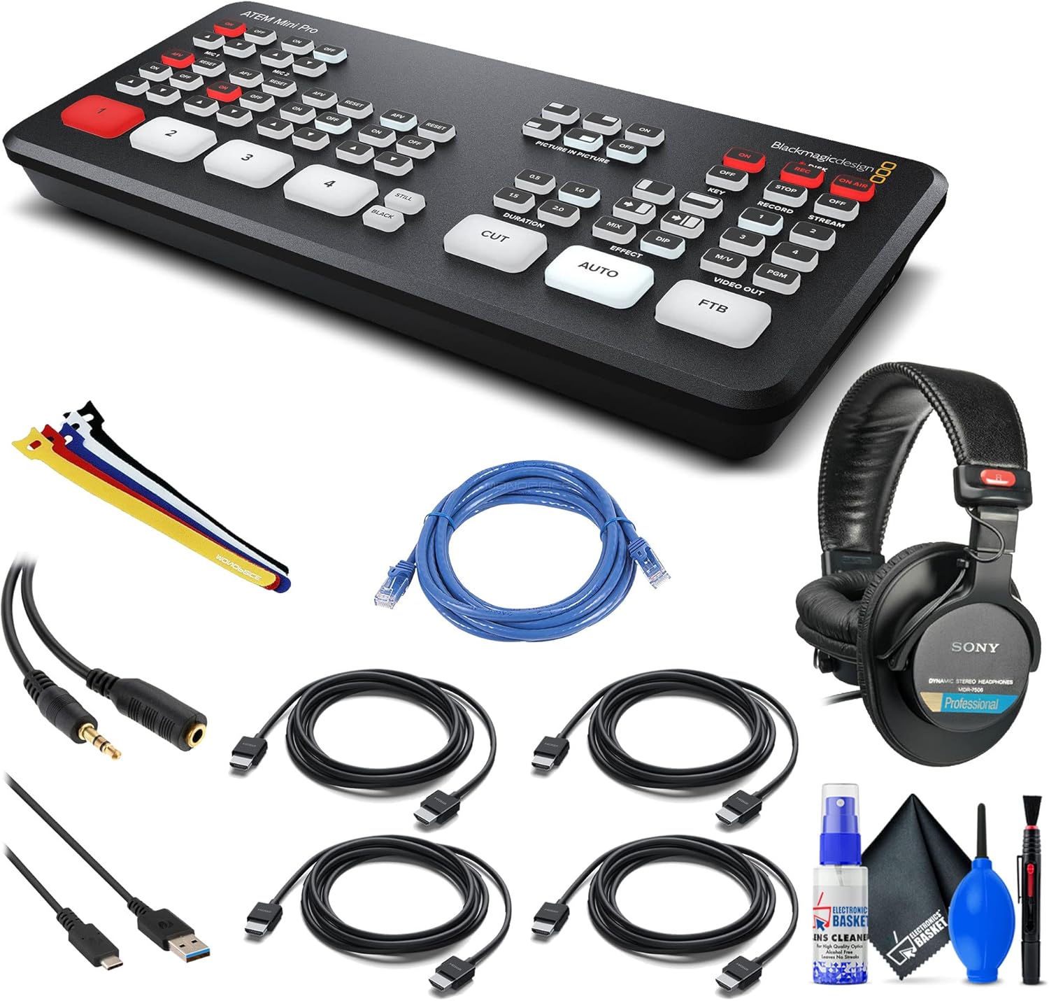 Blackmagic Design ATEM Mini Pro HDMI Live Stream Switcher